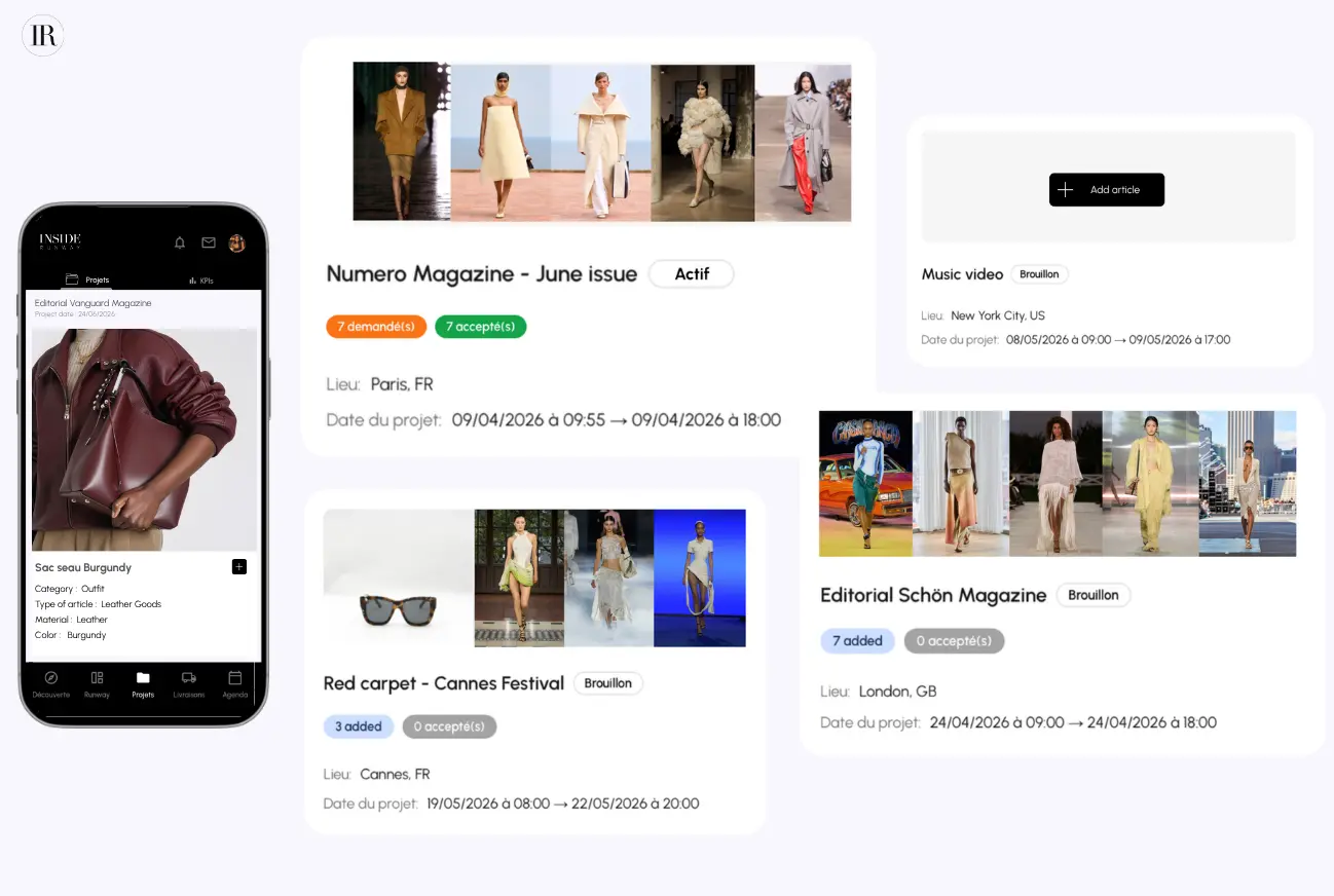 Create and manage your projects