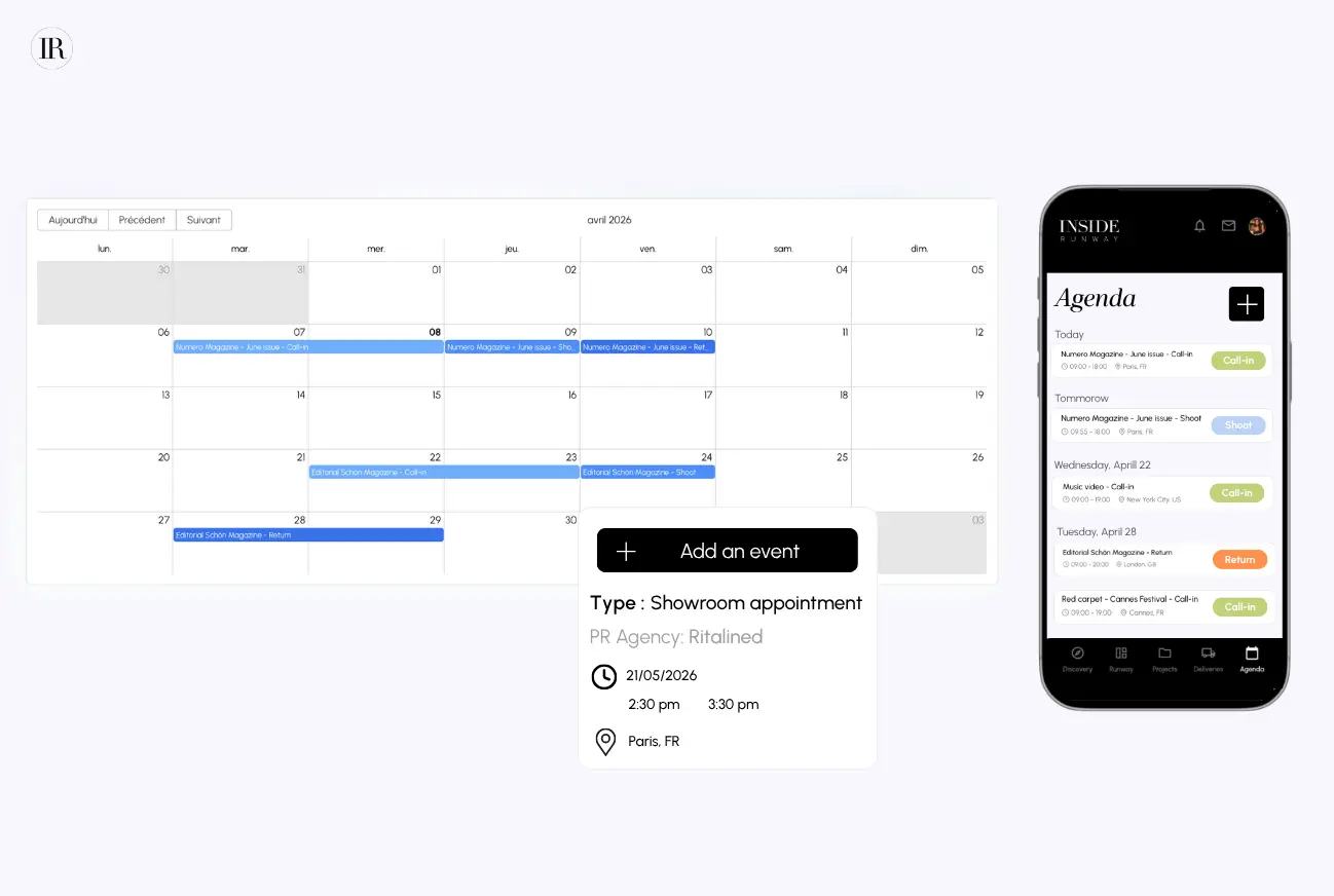 Stay organized with your calendar